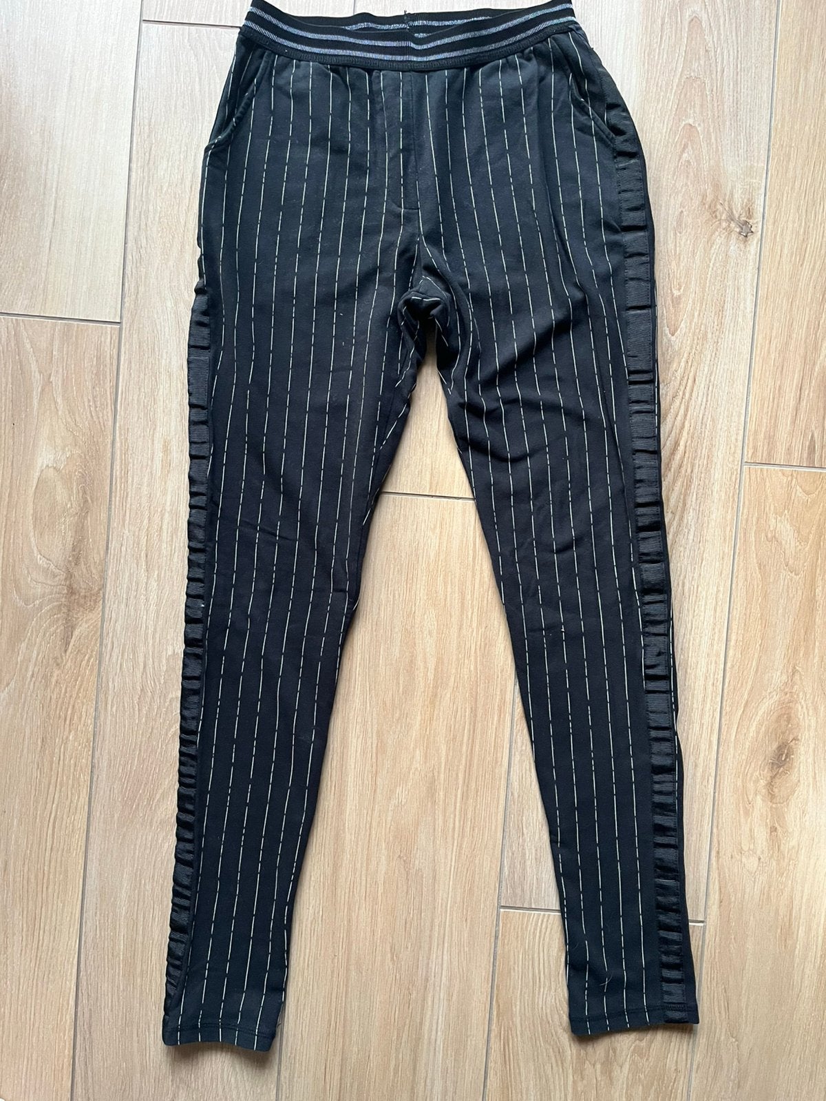 Studio Anneloes / L.O.E.S - zwarte broek - maat xs, Zwart, Ophalen of Verzenden, Zo goed als nieuw, Maat 34 (XS) of kleiner