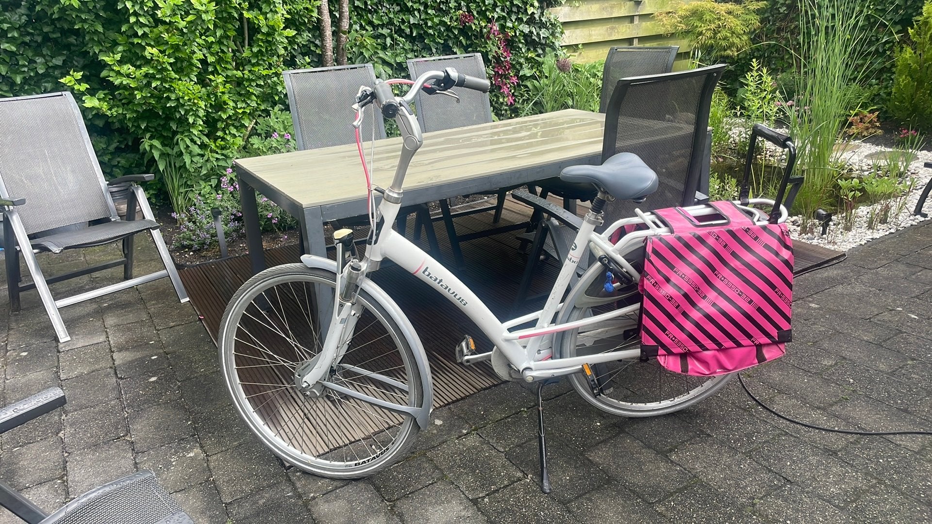 Batavus Mambo damesfiets, Ophalen, Velgrem, Versnellingen, Batavus