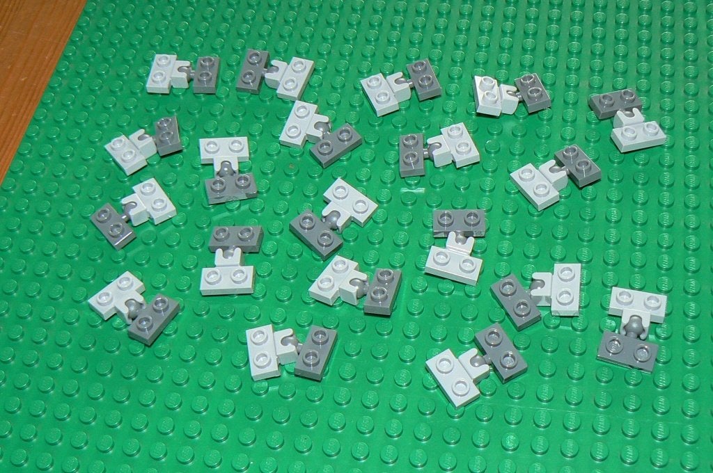 L1071 Scharnierende stenen kogelgewricht, Ophalen of Verzenden, Nieuw, Losse stenen, Lego