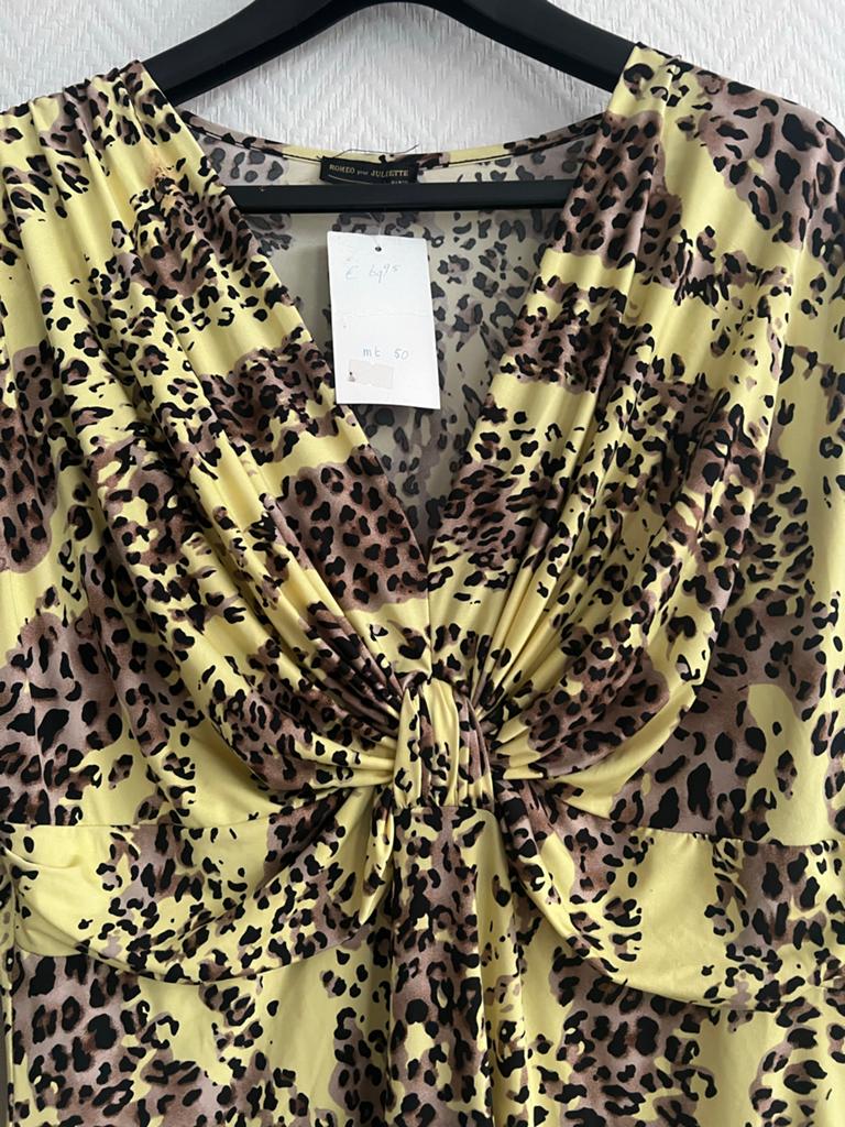 Romeo pour Juliette in maat 48/50., Kleding | Dames, Grote Maten, Ophalen of Verzenden, Nieuw, Geel, Blouse of Tuniek
