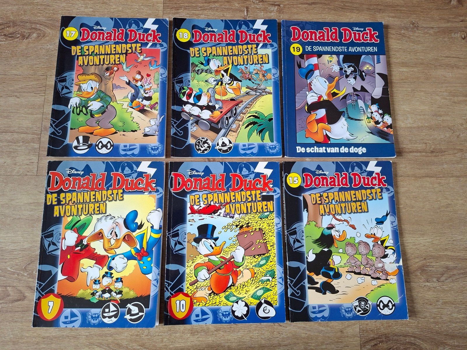 Donald Duck De spannendste avonturen van Donald Duck, Meerdere stripboeken, Ophalen of Verzenden, Gelezen