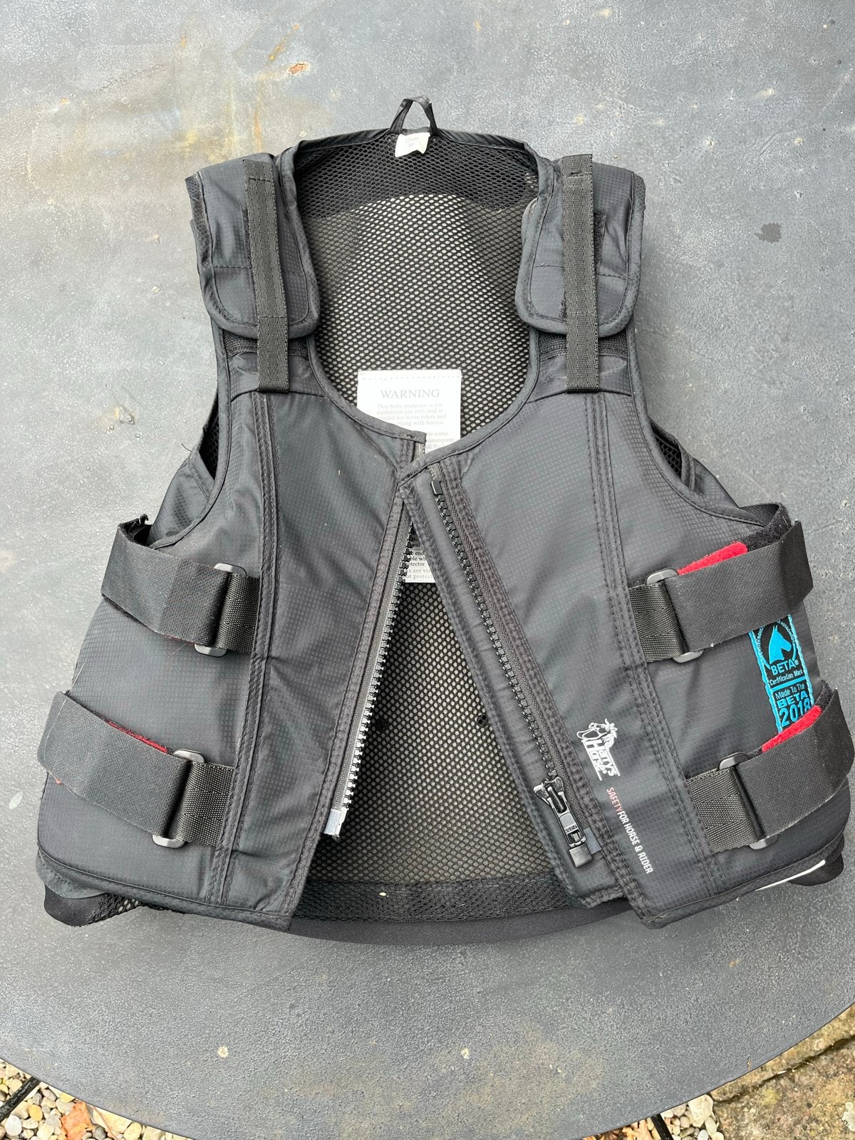 Bodyprotector Harry’s Horse kindermaat M, Ophalen of Verzenden, Zo goed als nieuw