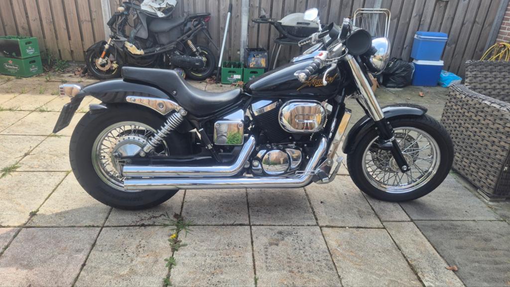 Honda Shadow 750 Black Widow - Zeer mooie staat!, Motoren, Motoren | Honda, 2 cilinders, Chopper, Gebruikt, Particulier