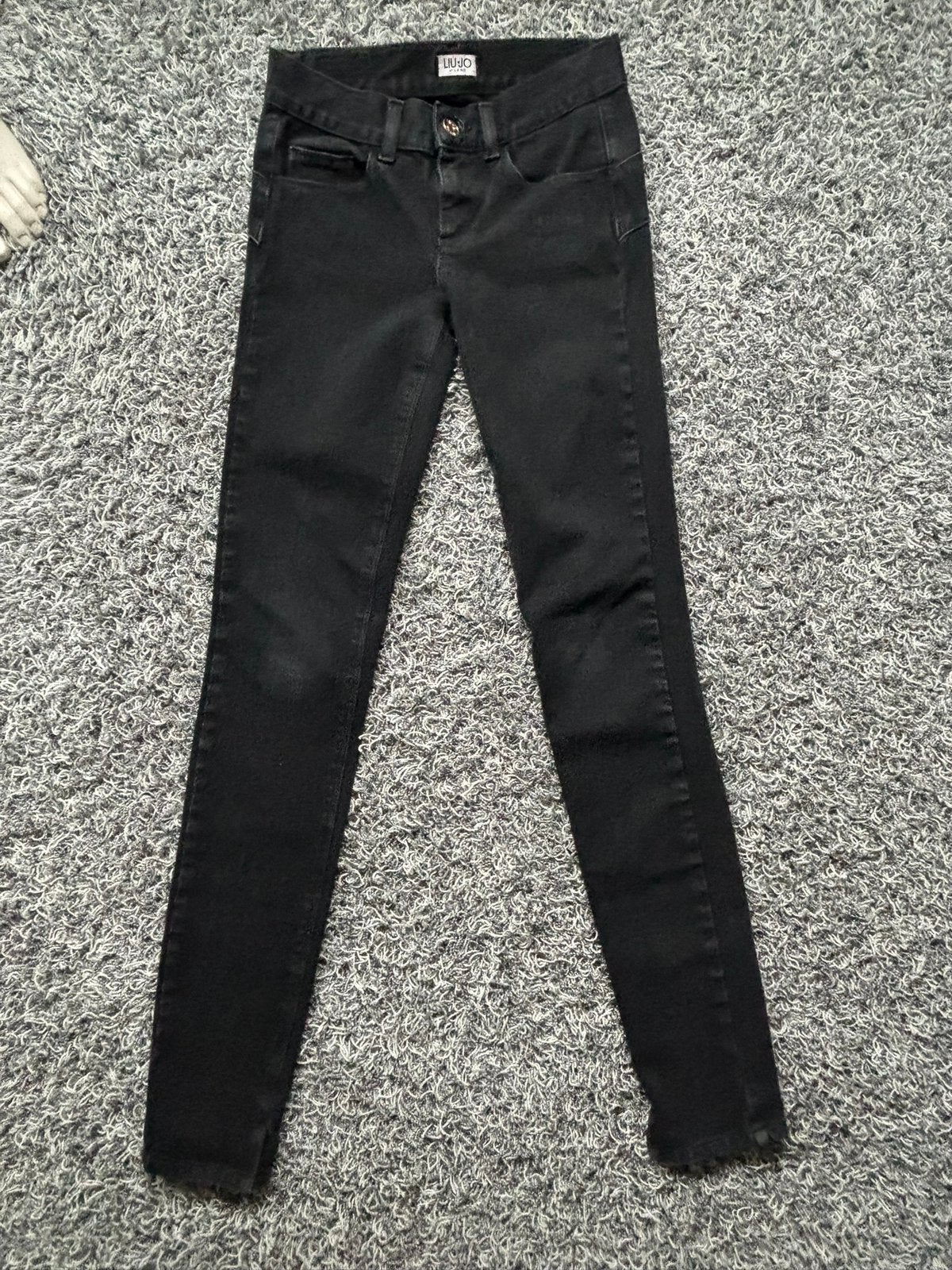 Liu jo skinny jeans maat 24, Kleding | Dames, Ophalen of Verzenden, Zo goed als nieuw, Zwart, W27 (confectie 34) of kleiner
