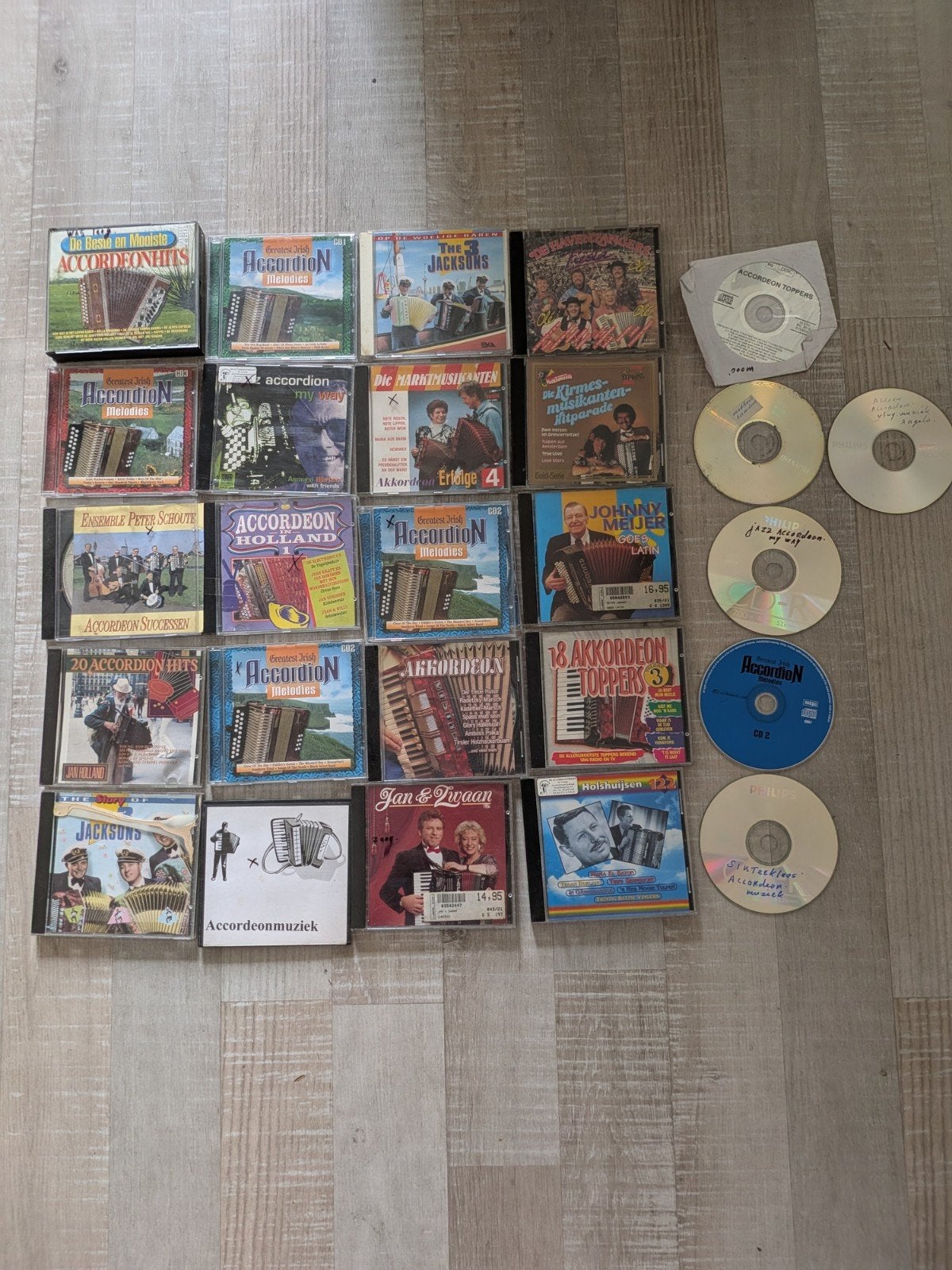 26 mooi accordeon cd,s alle bekende nummers, Muziek en Instrumenten, Accordeons, Ophalen of Verzenden, Overige merken