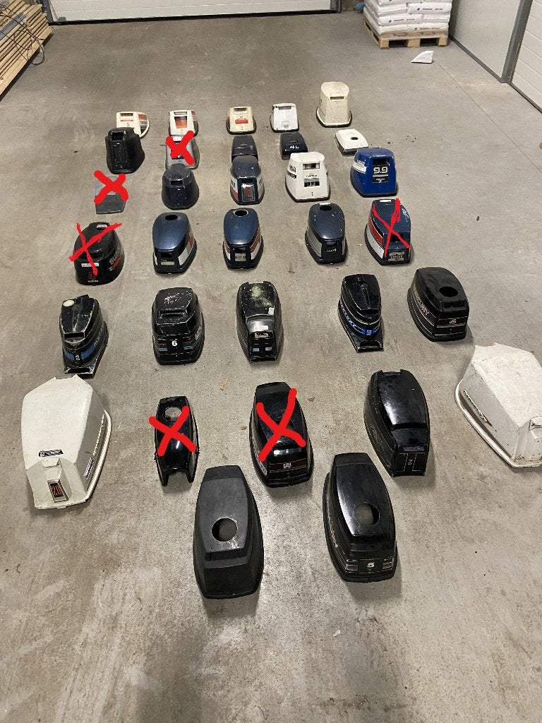 Kappen buitenboordmotoren div merken en pk's, Watersport en Boten, Ophalen of Verzenden, Gebruikt, Motor en Techniek, Zeilboot of Motorboot