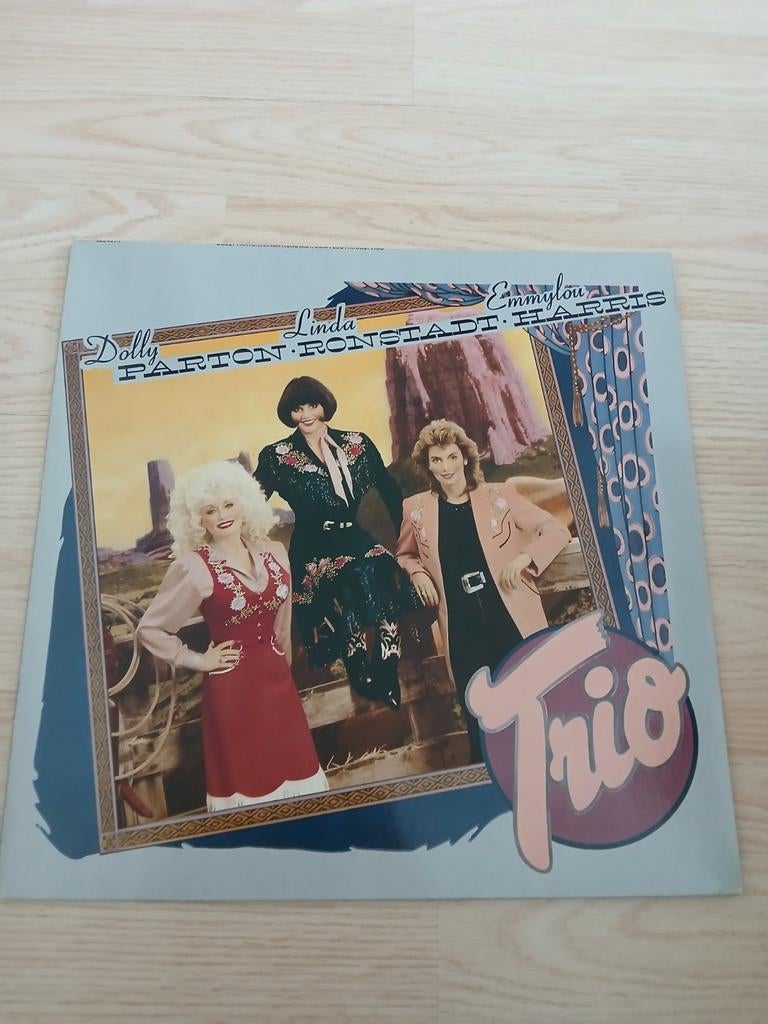 Zeldzame Dolly Parton trio lp, Ophalen of Verzenden