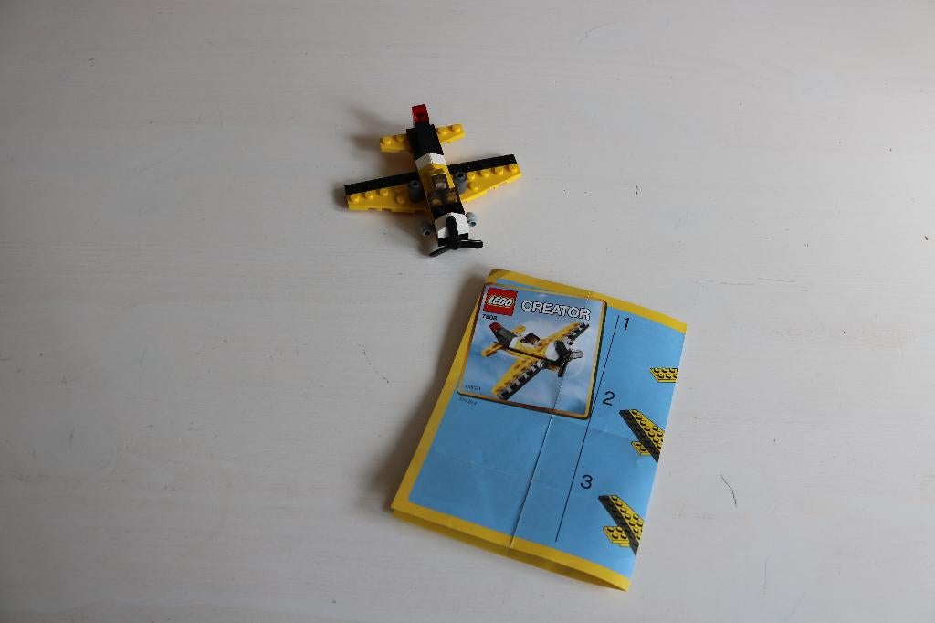 7808 Lego Creator Yellow Airplane / Geel Vliegtuig Polybag, Ophalen of Verzenden, Nieuw