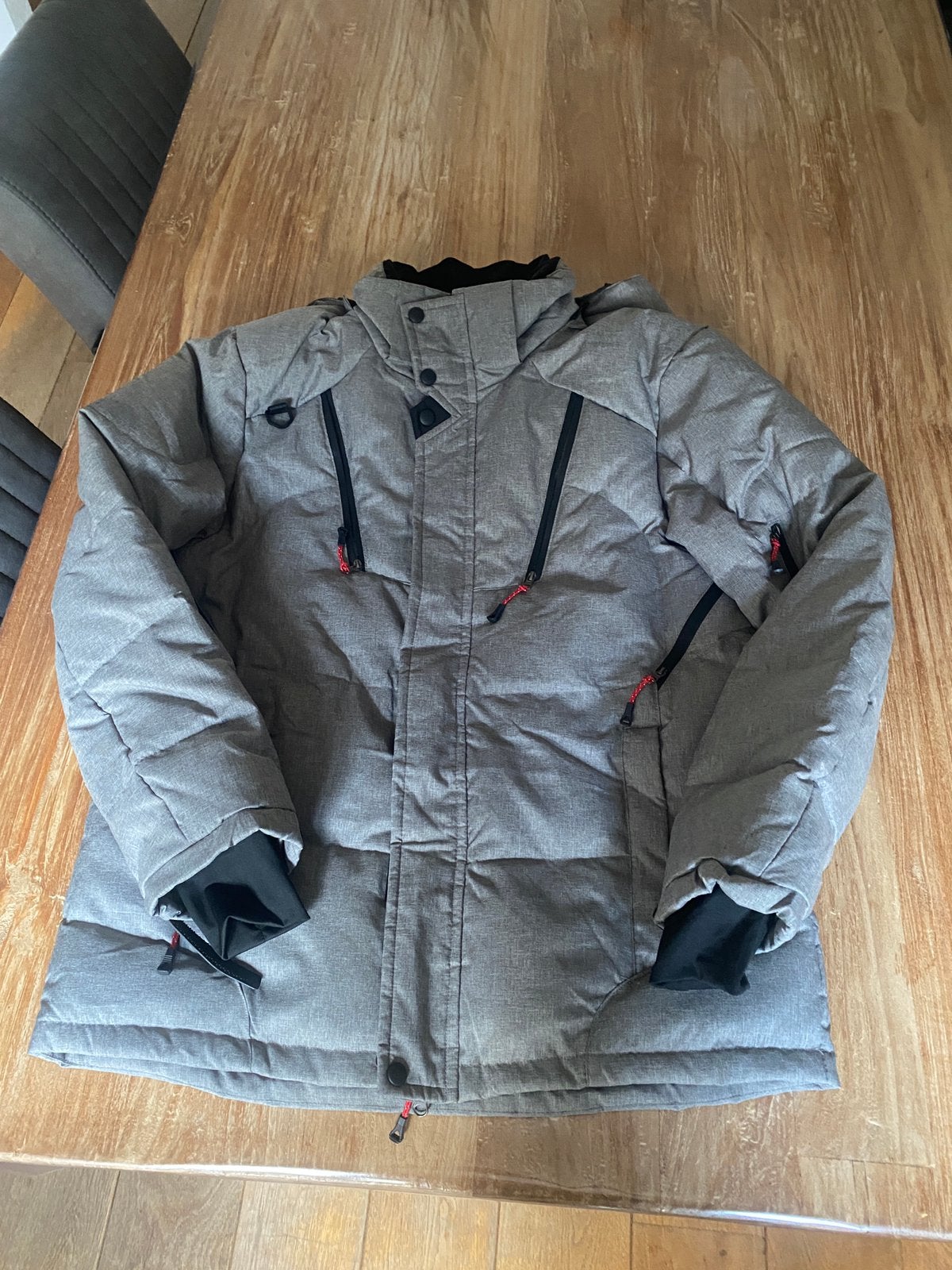 Winterjas heren, Kleding | Heren, Jassen | Winter, Ophalen of Verzenden, Nieuw, Maat 48/50 (M), Grijs