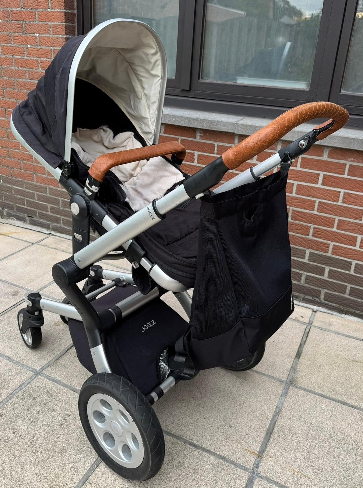 Joolz Day One kinderwagen met accessoires, Ophalen of Verzenden, Gebruikt, Combiwagen, Verstelbare duwstang