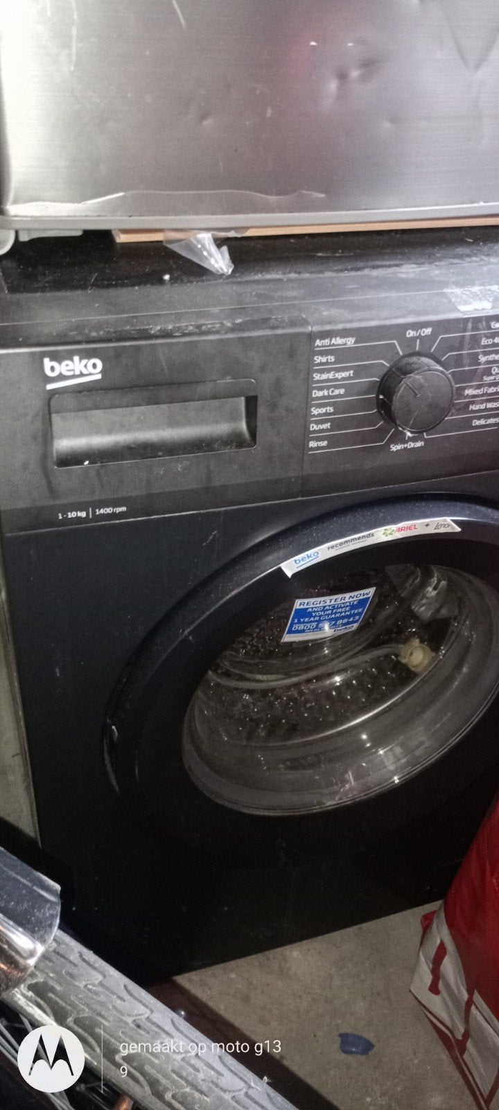 Beko WTK104121A Wasmachine 10kg 1400rpm