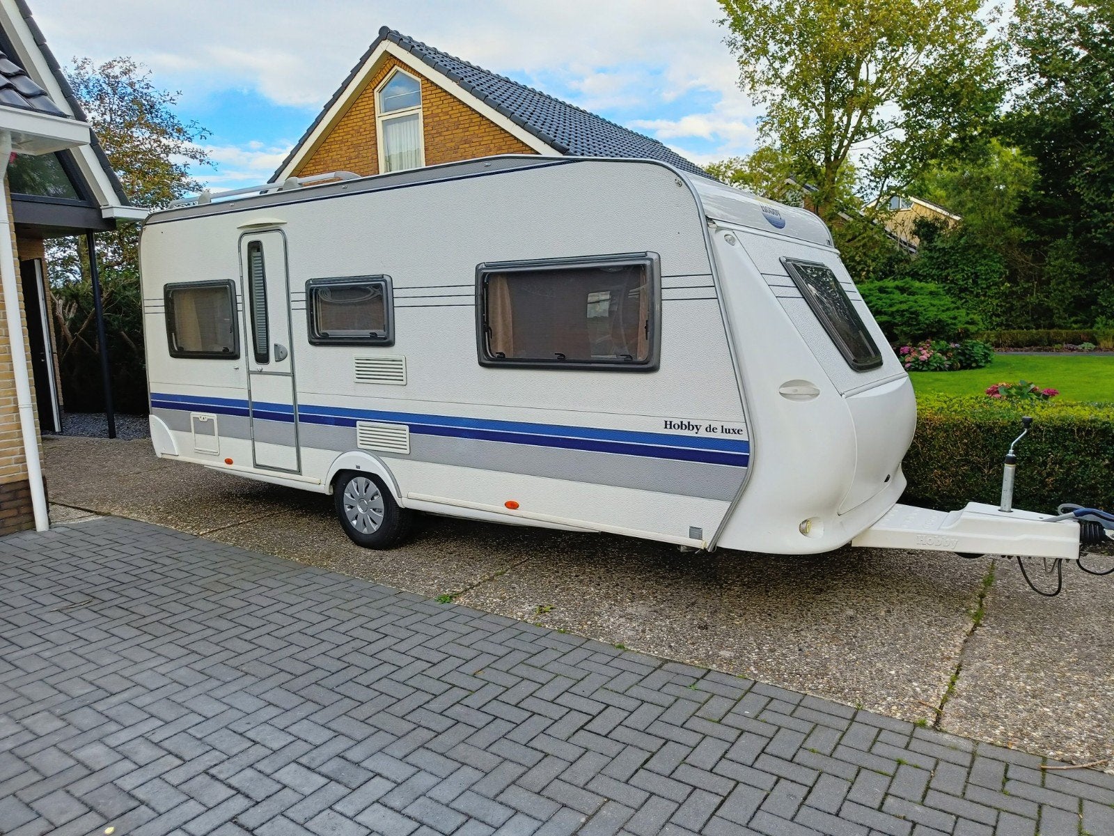 Hobby De Luxe UK 2007 - Super Familie Caravan met Mover, Caravans en Kamperen, Caravans, Mover, Rondzit, Hobby, Particulier