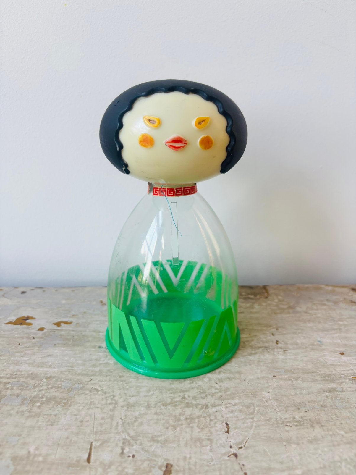 Vintage spaarbuis, Girona jaren 50, Aziatische pop, Spanje, Verzamelen, Ophalen of Verzenden, Gebruikt