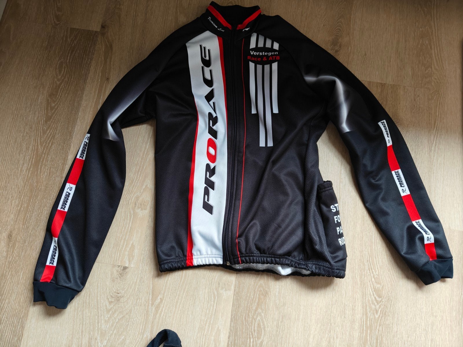 Prorace fietsoutfit - shirt en broek winter, Prorace, Heren, Ophalen of Verzenden, Zo goed als nieuw