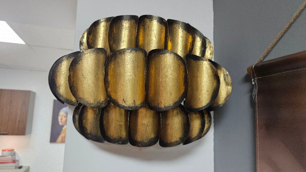 Gouden wandlamp, Huis en Inrichting, Ophalen, Overwijk Decoratie B.V. / Swiet Home, Nieuw, Info@overwijkdecoratie.nl