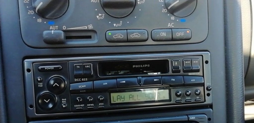 PHILIPS DCC AUTORADIO + 6 CD WISSELAAR, Ophalen of Verzenden, Zo goed als nieuw