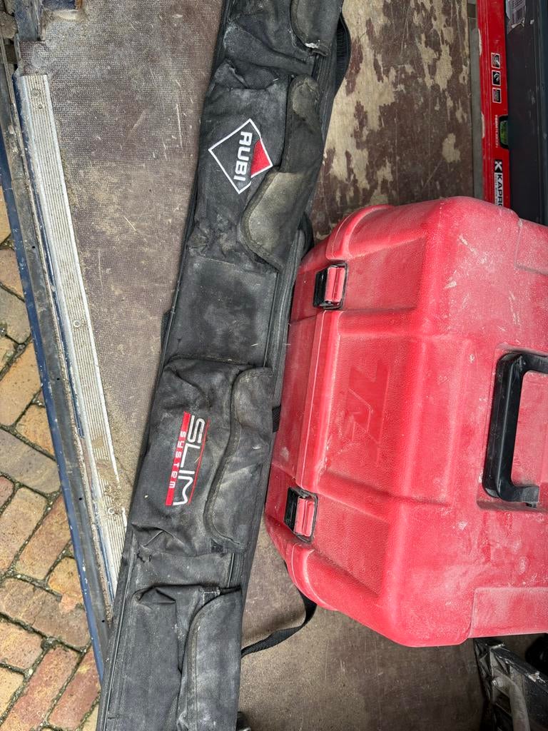 Rubi TC-125 zaag met geleider, Gebruikt, Cirkelzaag, 70 mm of meer, Ophalen of Verzenden