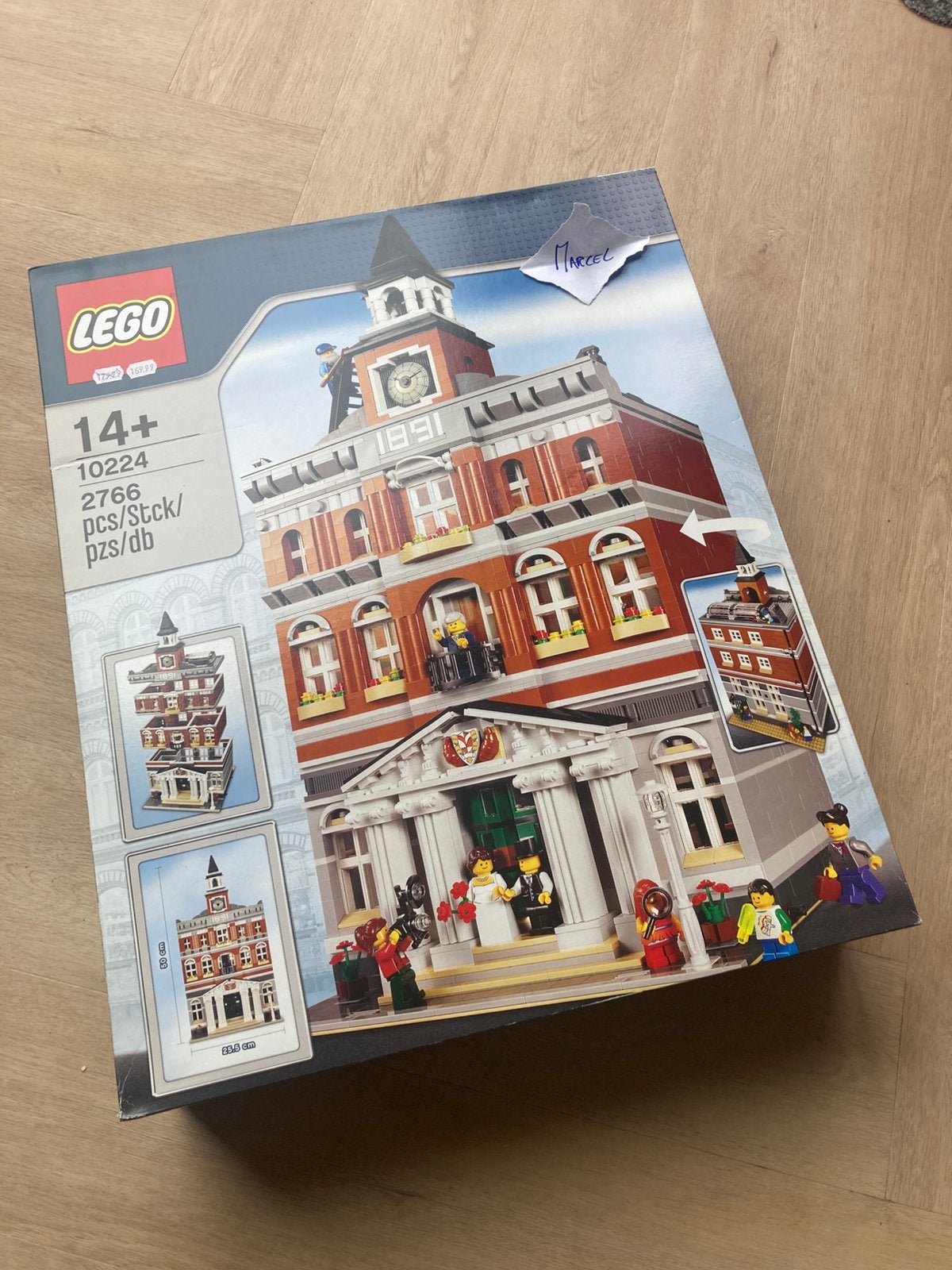 Nog nieuw in de doos, 10224 lego stadhuis modulair, Ophalen, Zo goed als nieuw