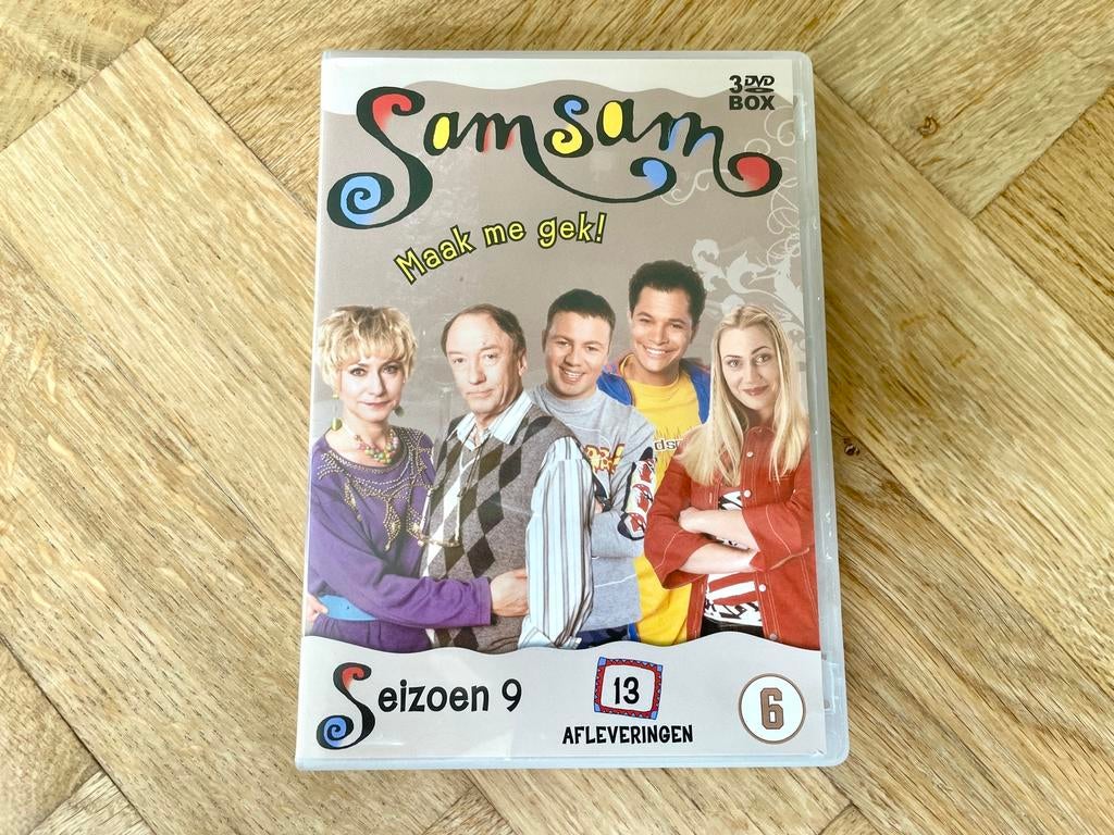 Samsam - Seizoen 9 op DVD (nette staat, met NL), Vanaf 6 jaar, Ophalen of Verzenden, Zo goed als nieuw, Komedie
