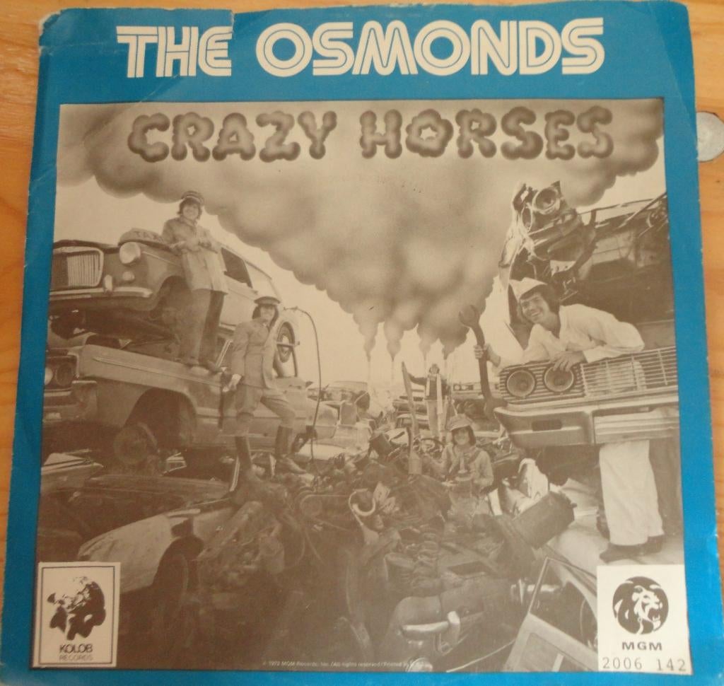 The Osmond > Crazy horses, Ophalen of Verzenden, Gebruikt, Pop, Single