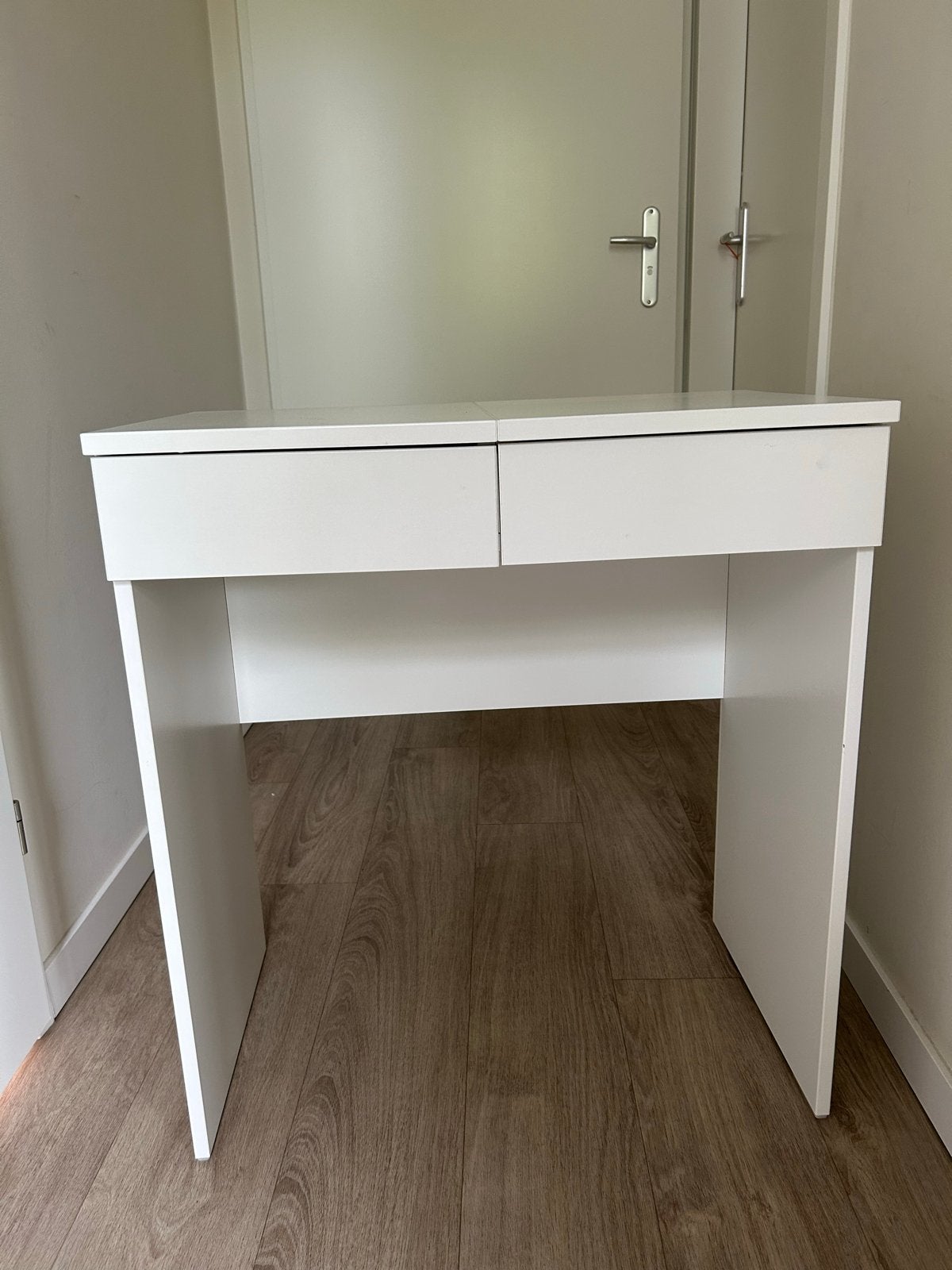 IKEA Brimnes Kaptafel met Opklapbare Spiegel, Huis en Inrichting, Tafels | Kaptafels, Ophalen, Gebruikt, 100 tot 150 cm, 50 tot 100 cm