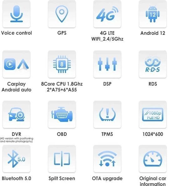 CarPlay - Multimedia Autoradio - Car CarPlay Scherm - Autora, Corvance B.V., Verzenden, Nieuw, Corvancebol@gmail.com