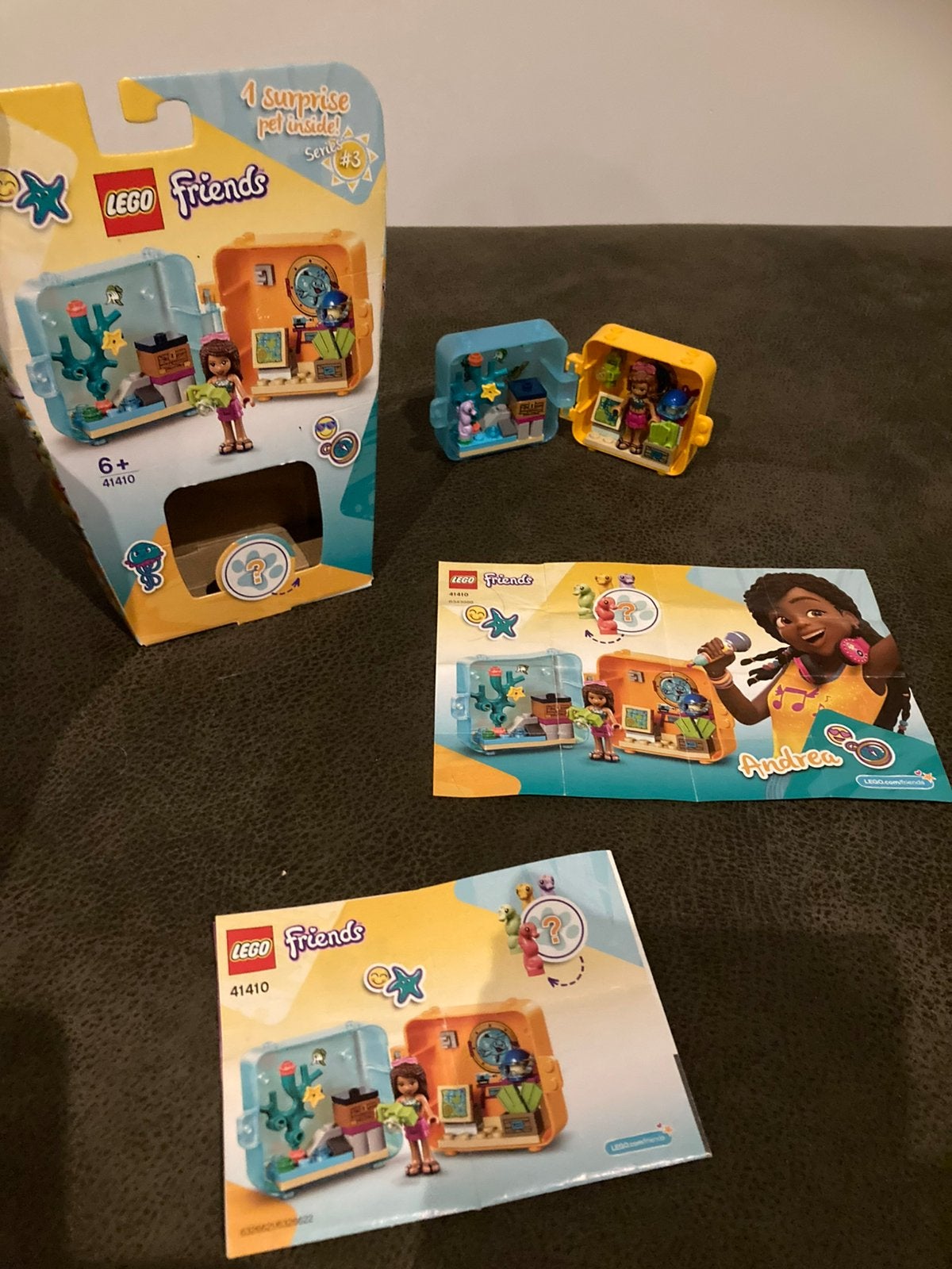 Lego friends 41410 Andrea’s zomer speelkubus, Inclusief instructies, Lego, Friends, Ophalen of Verzenden