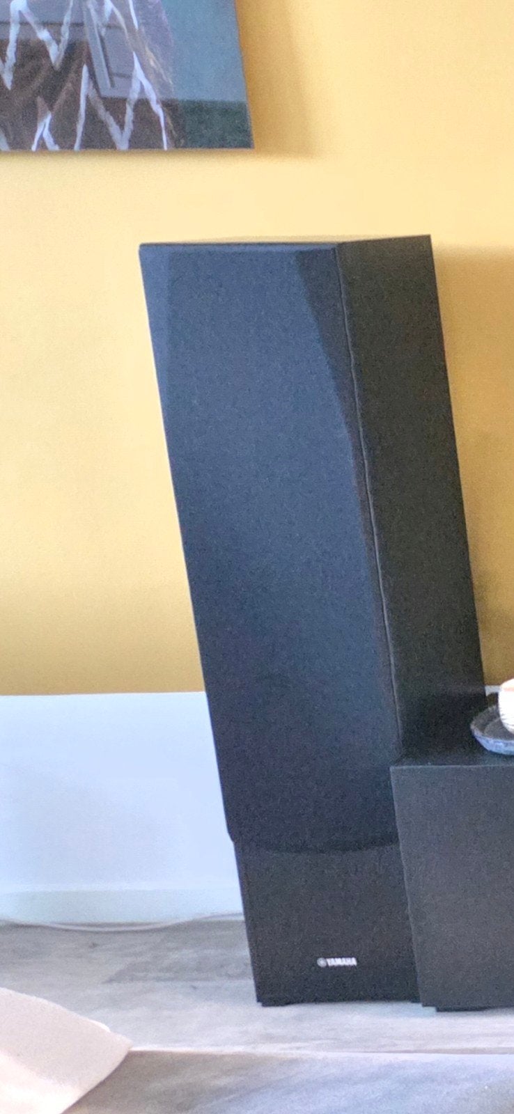 Yamaha NS-F150 Vloerstaande Luidsprekers (Set van 2), Zo goed als nieuw, 60 tot 120 watt, Front, Rear of Stereo speakers, Ophalen