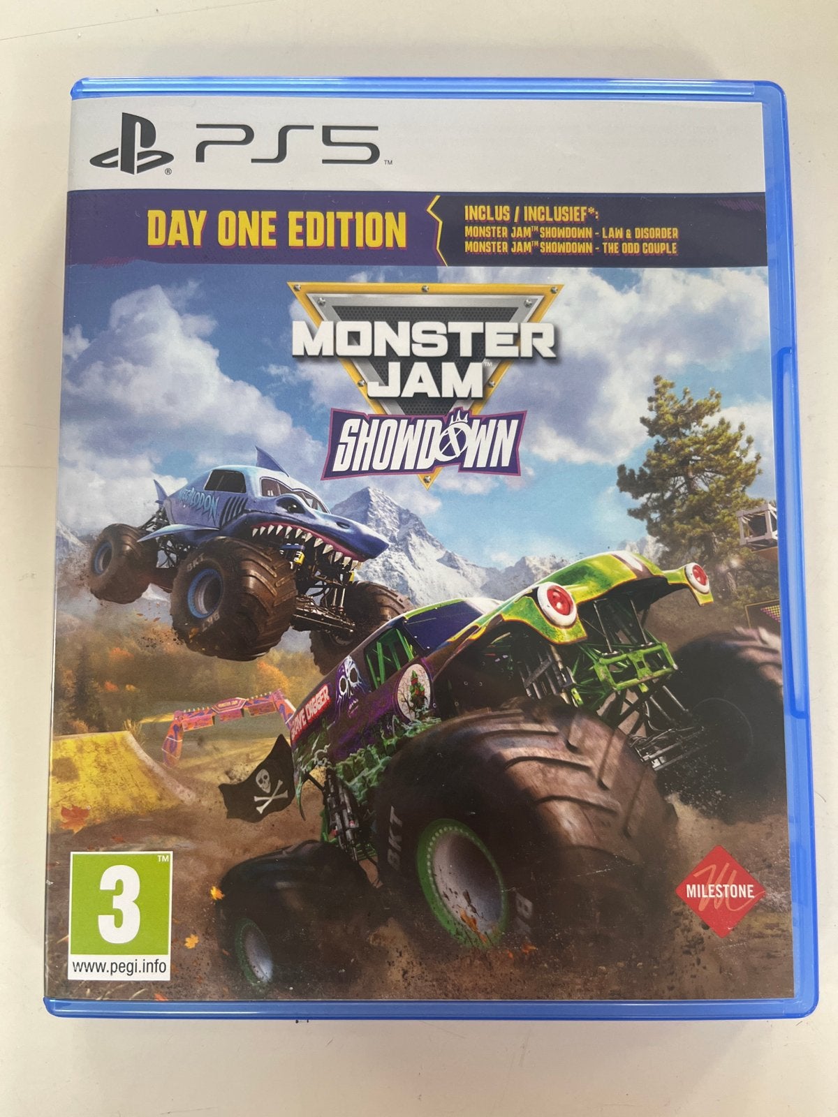Monster Jam Showdown PS5 Day One Edition, 1 speler, Racen en Vliegen, Ophalen of Verzenden, Zo goed als nieuw