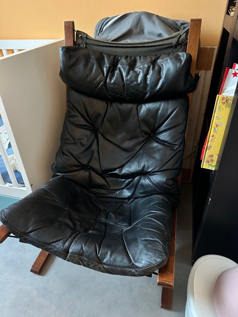 Ingmar Relling Siësta – Westnofa – loungefauteuil – jaren 60, Huis en Inrichting, Fauteuils, Ophalen, Minder dan 75 cm, Zo goed als nieuw