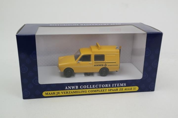 1:43  DAF 33 Bestel ''ANWB''  -  Tema Toys  -  Nu € 23,75, Hobby en Vrije tijd, Modelauto's | 1:43, Overige merken, Auto, Info@bram-modelcars.nl