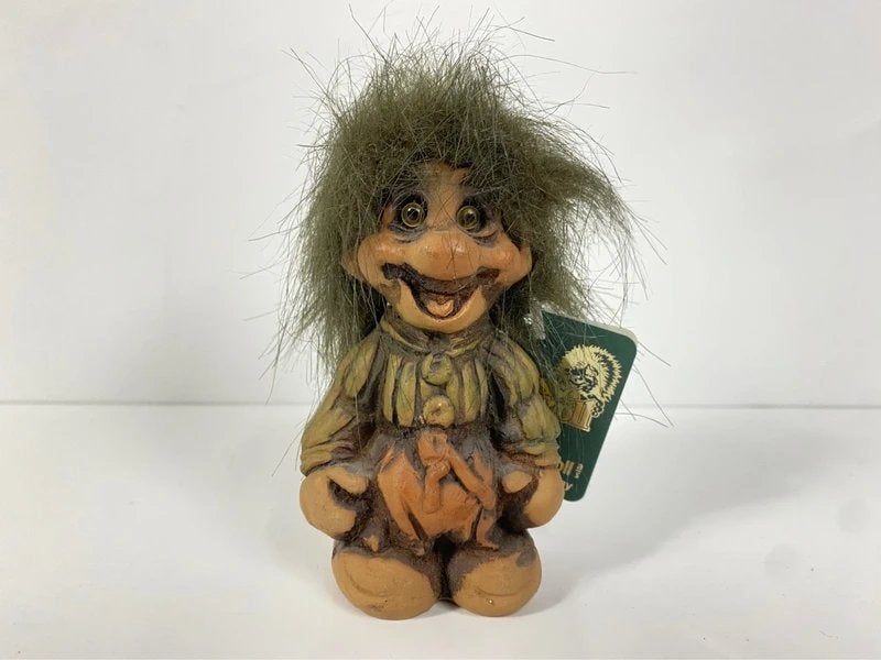 Fosse-Troll – Noors trollbeeldje, Ophalen of Verzenden, Zo goed als nieuw, Nvt, Nvt