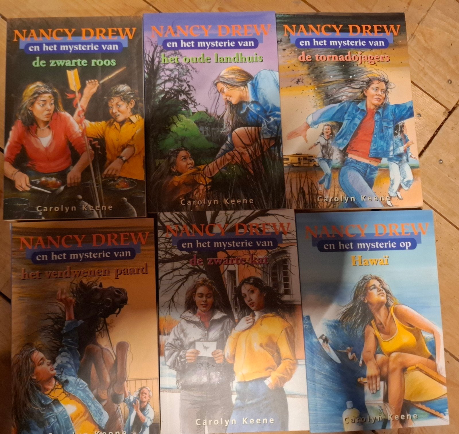 Nancy Drew 6 boeken, Ophalen of Verzenden, Gelezen