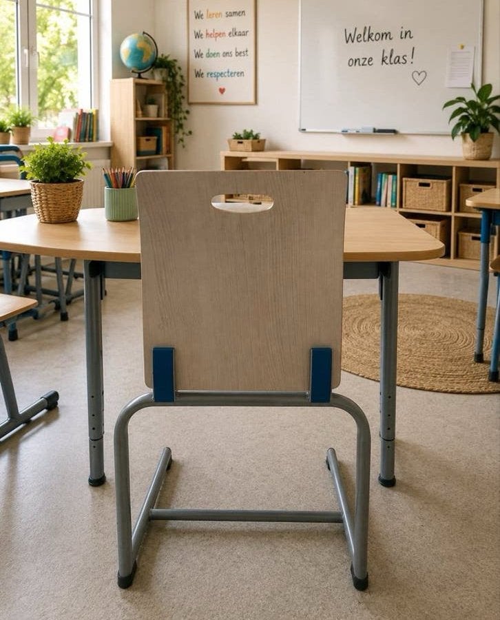 30 Gebruikte Ahrend schoolstoelen - Doe een goed bod!, Huis en Inrichting, Stoelen, Gebruikt, Overige kleuren, Ophalen of Verzenden