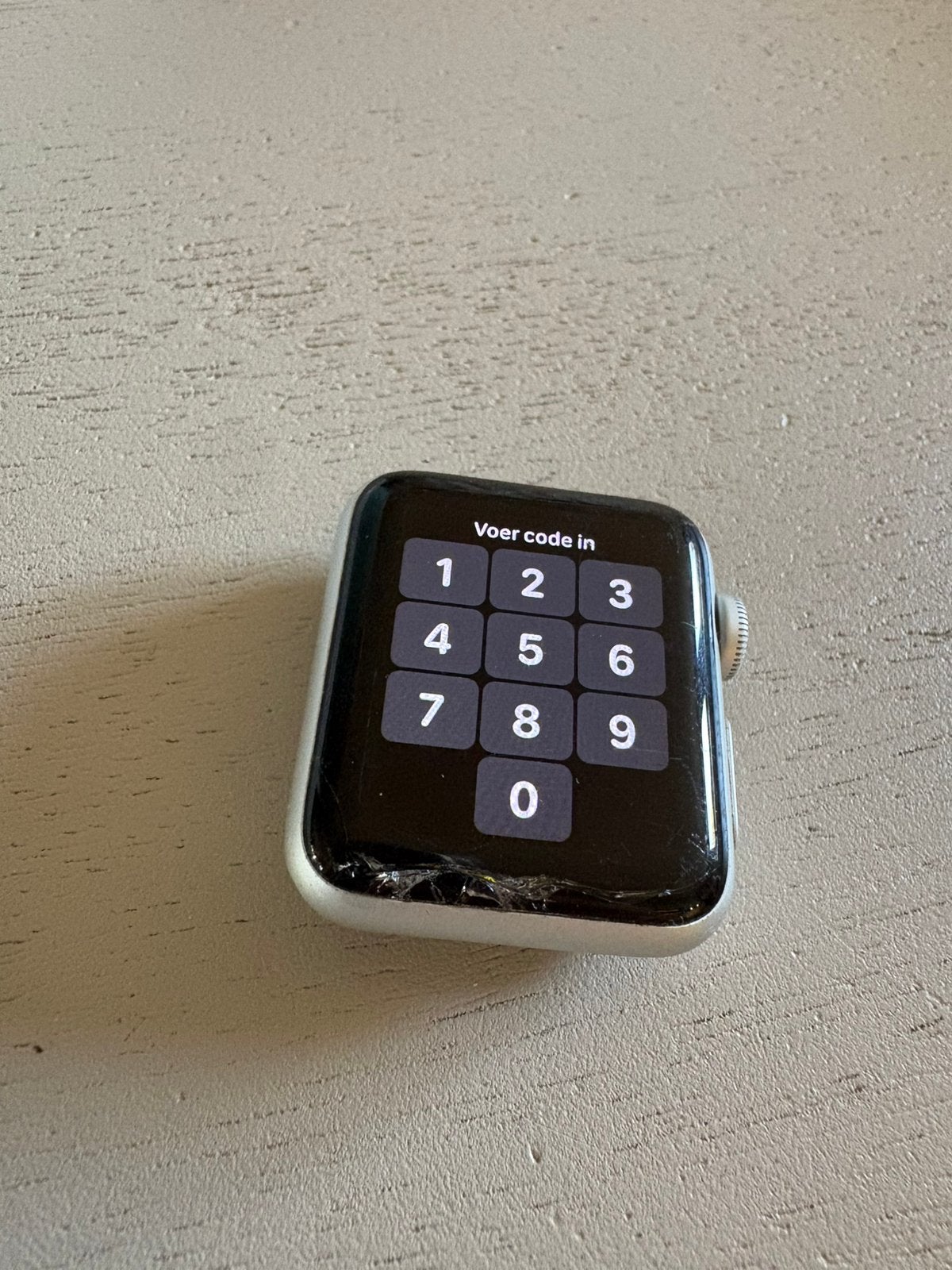Apple watch 3, Ophalen of Verzenden, Gebruikt, Zwart, IOS