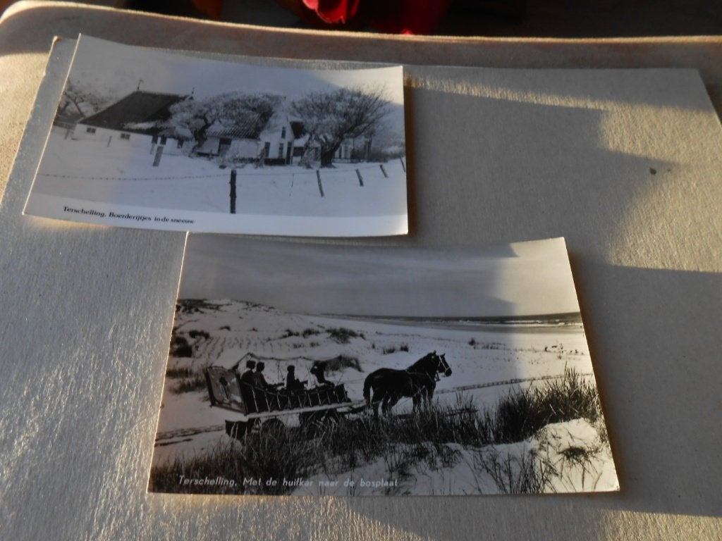 TERSCHELLING, Ophalen of Verzenden, 1960 tot 1980, Ongelopen, Waddeneilanden
