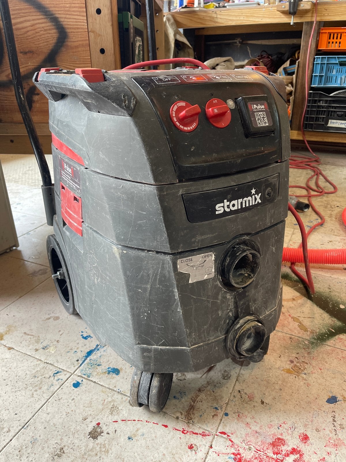 Starmix Industriële Stofzuiger iPulse - Krachtig en Betrouwb, Witgoed en Apparatuur, Stofzuigers, Ophalen, Gebruikt, Industriële stofzuiger