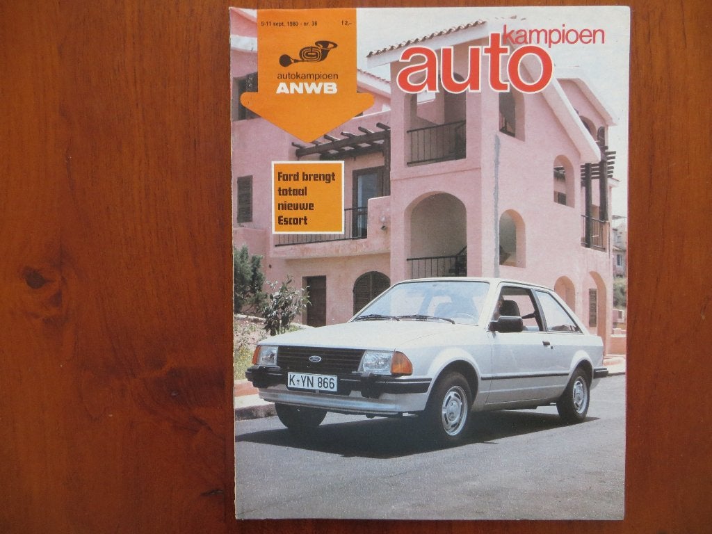Autokampioen 36 1980 Triumph TR7, nieuwe Escort, Crown Super, Ophalen of Verzenden, Nieuw, Toyota