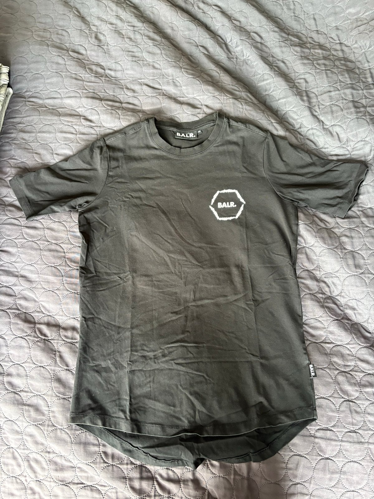 BALR. T-shirt Zwart Maat XS, Ophalen of Verzenden, Zo goed als nieuw, Maat 46 (S) of kleiner, Zwart