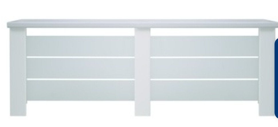CanDo Radiatorbekleding panelen Mat Glas (diverse maten), Ophalen, 30 tot 80 cm, Overige typen, 150 cm of meer