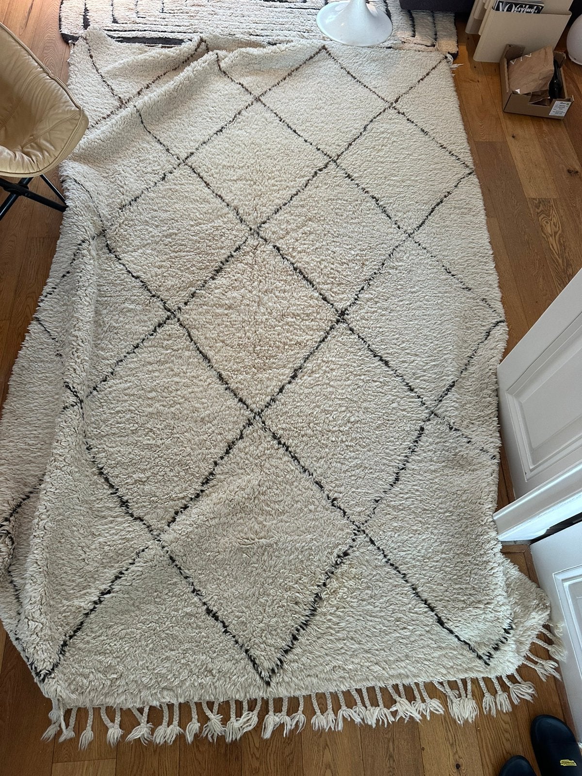 Berber vloerkleed, Ophalen, 150 tot 200 cm, 200 cm of meer, Zo goed als nieuw