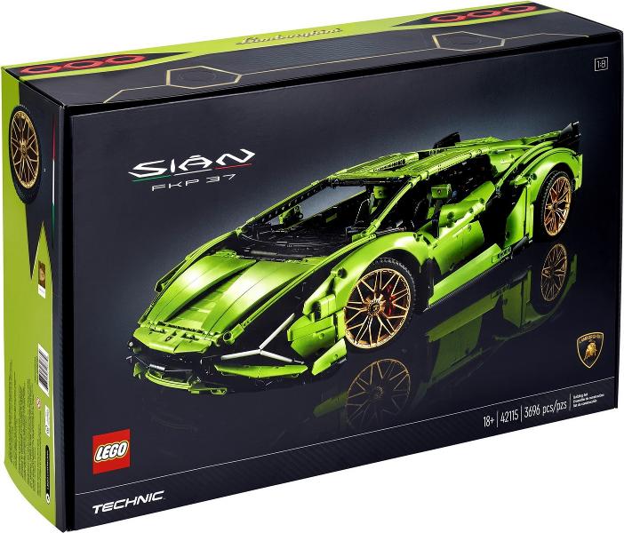 Lego 42115 Lamborghini Sian FKP 37 nieuw sealed, Lego, Nieuw, Ophalen of Verzenden, Icons