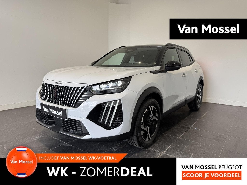 Peugeot 2008 1.2 Hybrid 145 GT | APPLE CARPLAY & ANDROID AUT, Auto's, Peugeot, Bedrijf, Te koop, 360° camera, ABS, Achteruitrijcamera