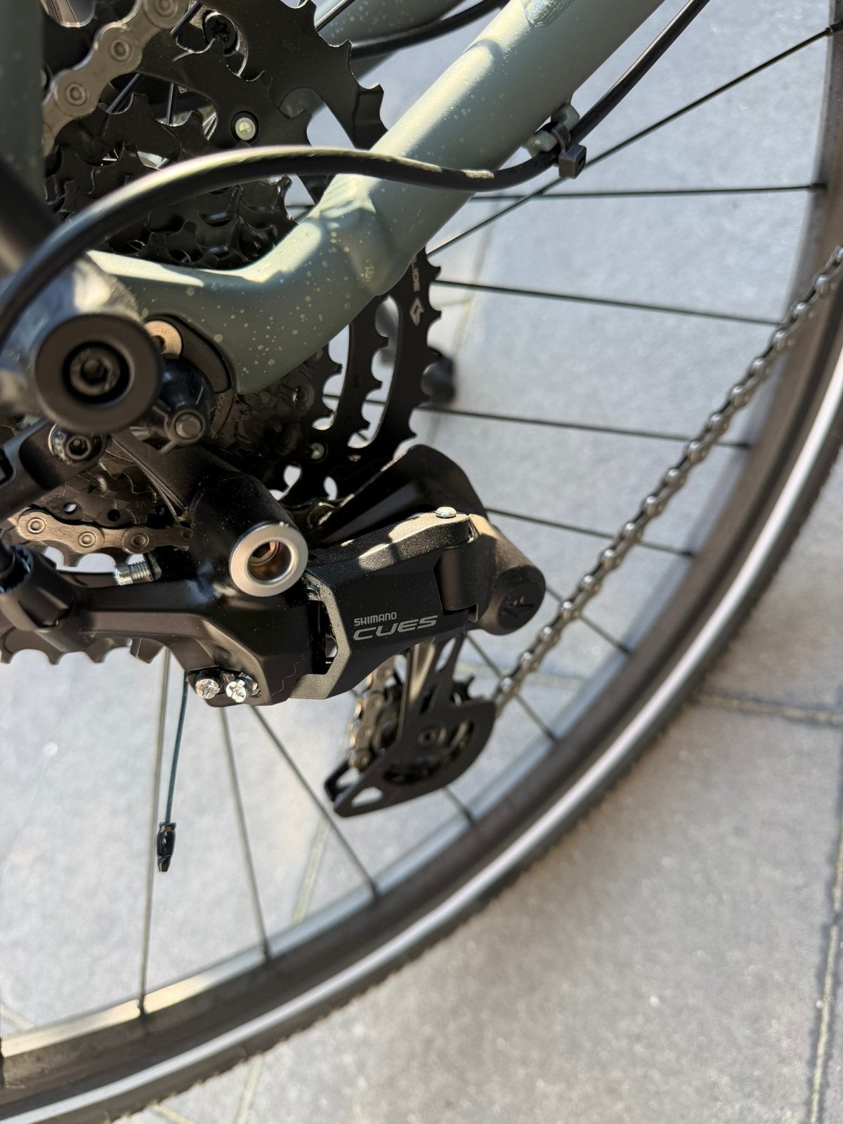 Foto 10 van stadsfiets FX Sport AL Equipped Midstep licht groen. Mt M.