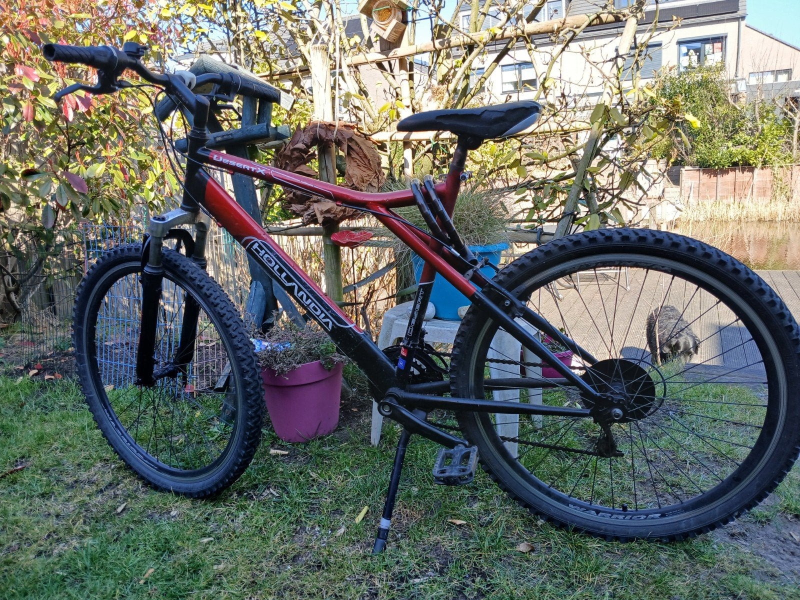 mountinebike 26 inch, Gebruikt, Hollandia, Handrem, Trommelrem