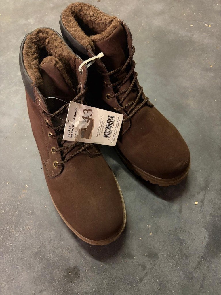 Gewatteerde heren schoen, Kleding | Heren, Bruin, Boots, Nieuw, Ophalen of Verzenden