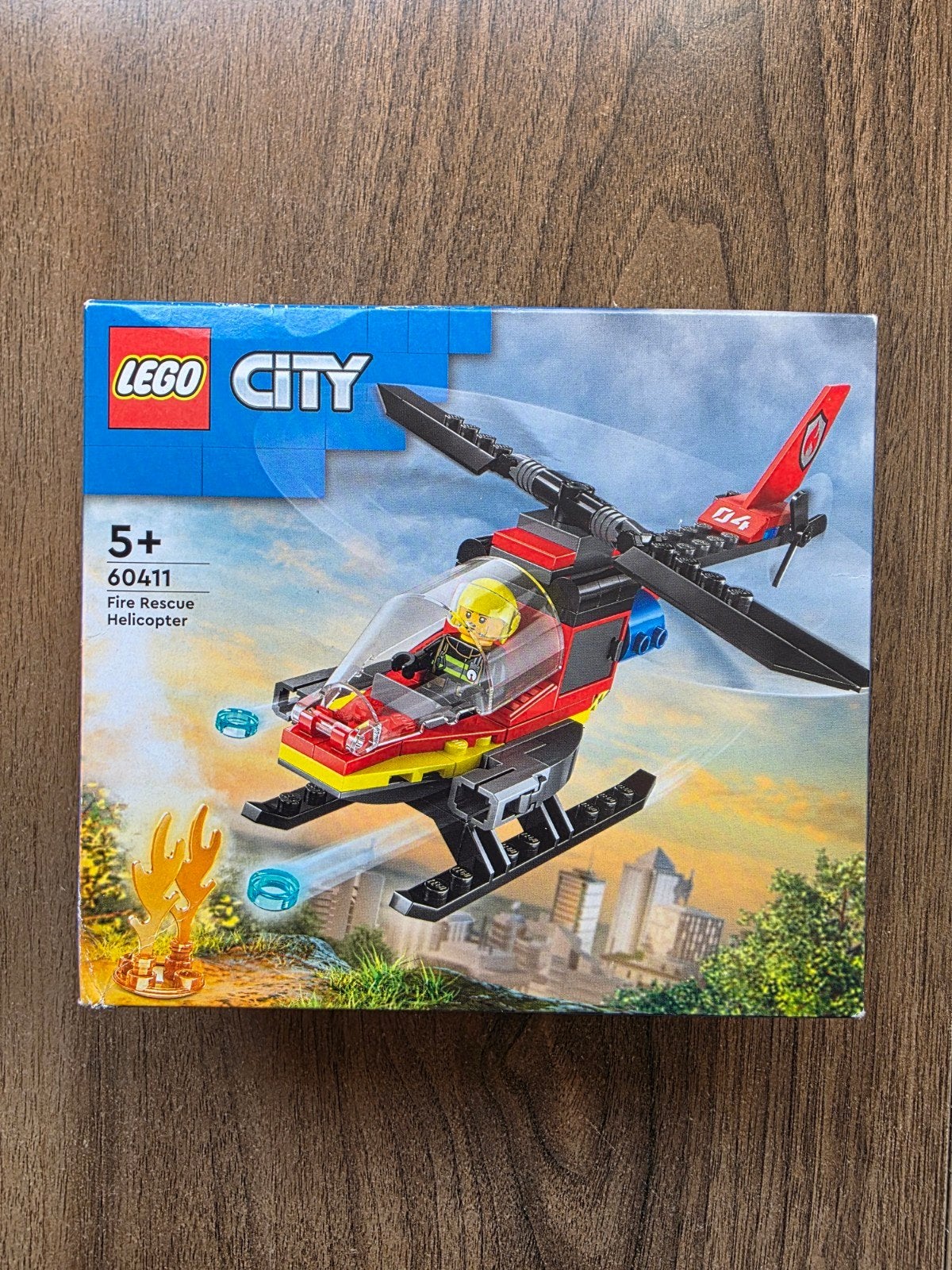 LEGO City 60411 Brandweer Reddingshelikopter Nieuw, City, Lego, Nieuw, Ophalen of Verzenden