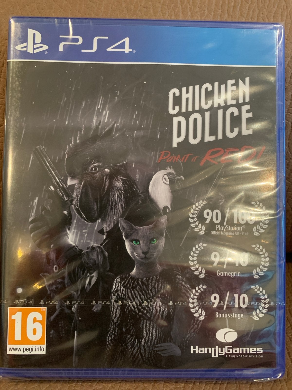 Chicken Police - Paint it RED! PS4 (Nieuw in folie), Handygames, Afshin.mirzajan@gmail.com, Overige genres, 1 speler