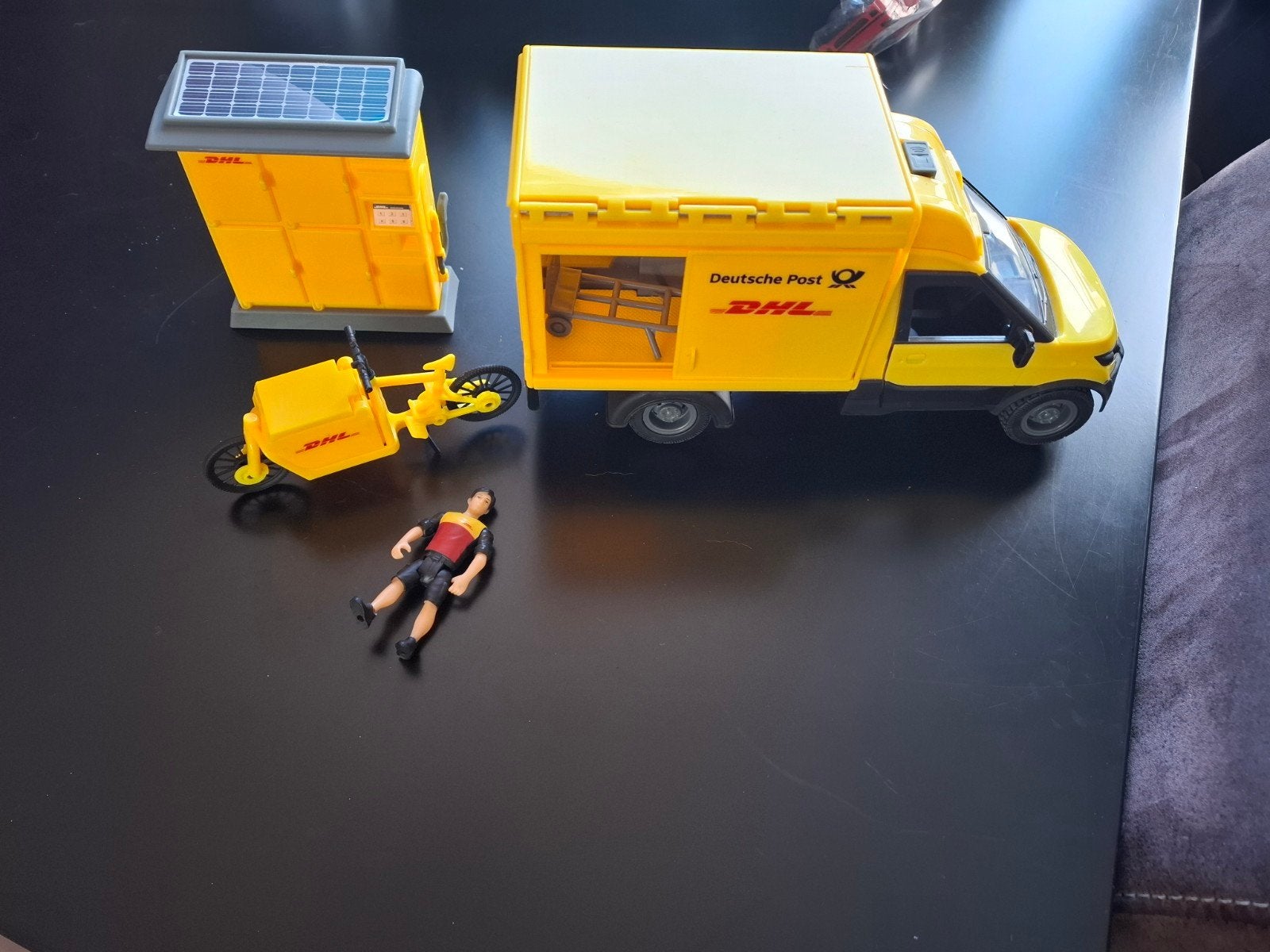 DHL Speelgoedset, Kinderen en Baby's, Speelgoed | Speelgoedvoertuigen, Zo goed als nieuw, Ophalen of Verzenden