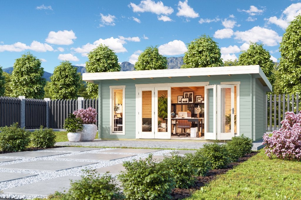 Blokhut Sussex 2 + Bifold Door 2600X1957, Verzenden, Nieuw